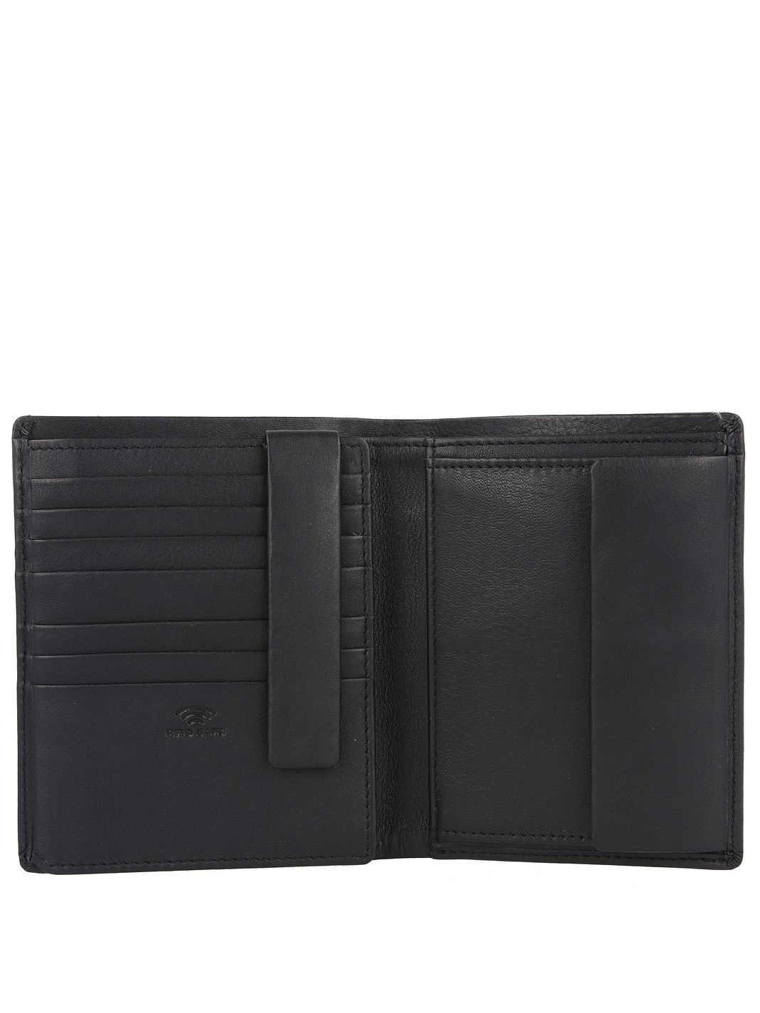 Maître Hundsbach Hamlet Portafoglio Protezione RFID Vera Pelle 12.5 cm