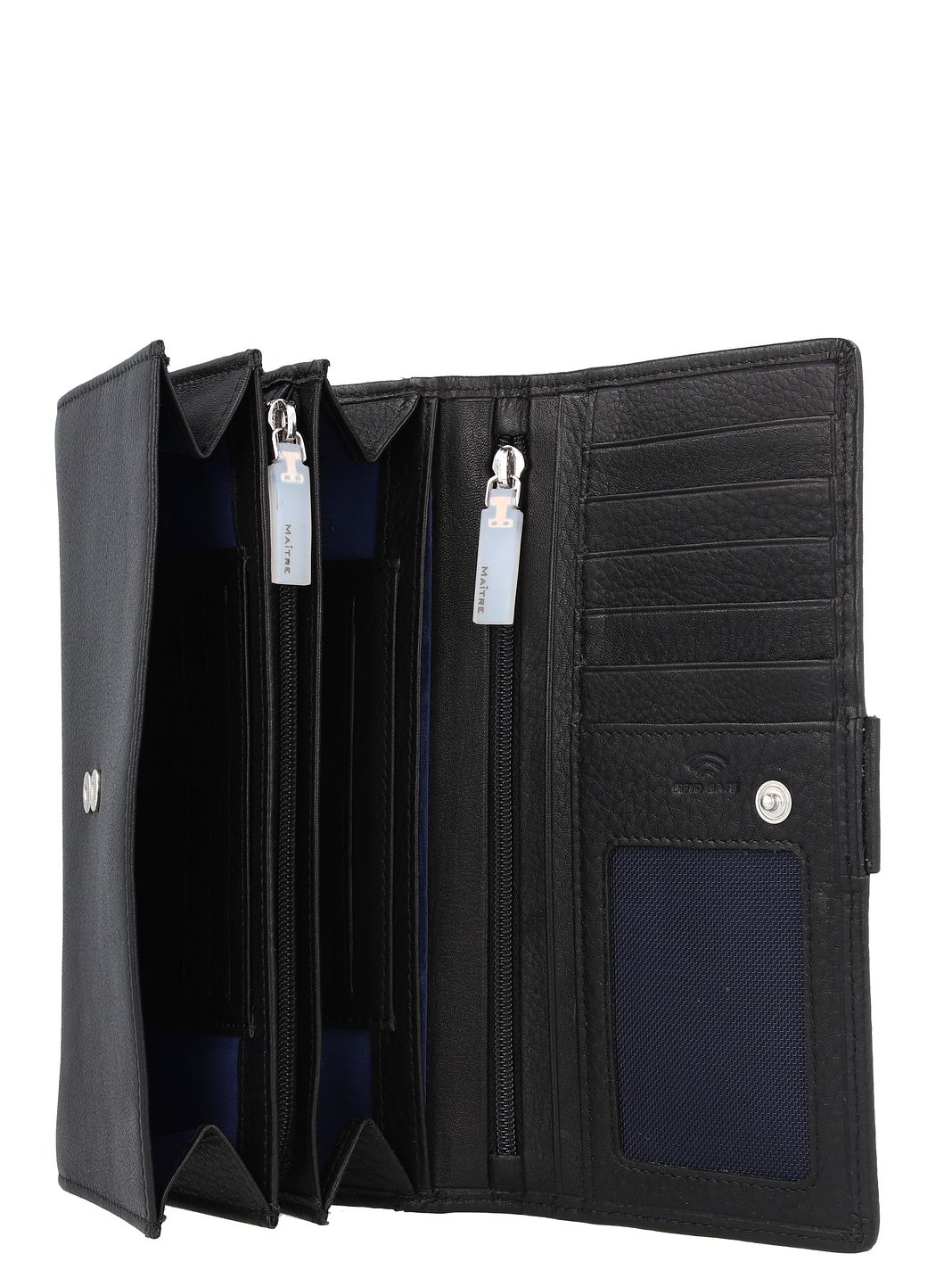 Maître Kirschroth Diedburg Portafoglio Protezione RFID Vera Pelle 18.5 cm