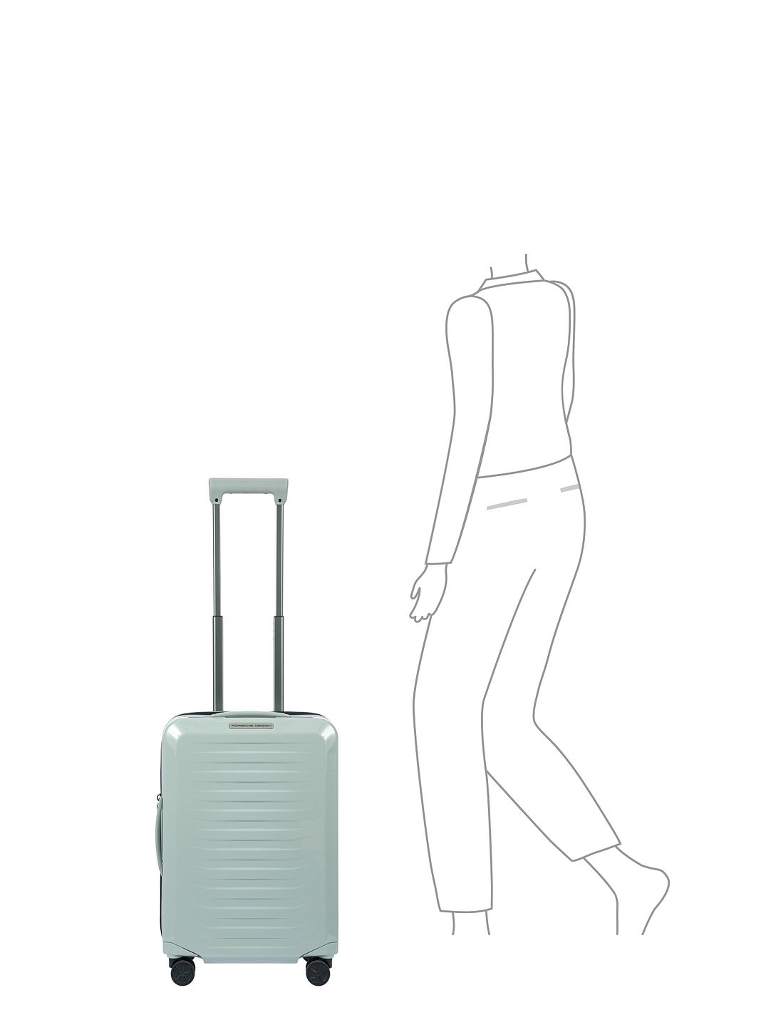 Porsche Design Roadster 4 ruote Trolley cabina S 55 cm Porsche Design Roadster 4 ruote Trolley cabina S 55 cm