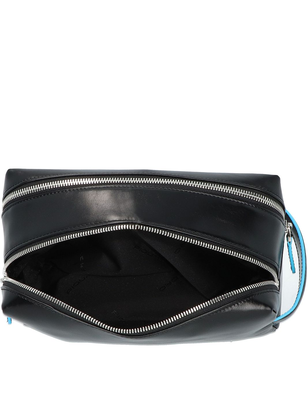 Piquadro Blue Square Borsa da toilette Vera Pelle 25 cm Piquadro Blue Square Borsa da toilette Vera Pelle 25 cm