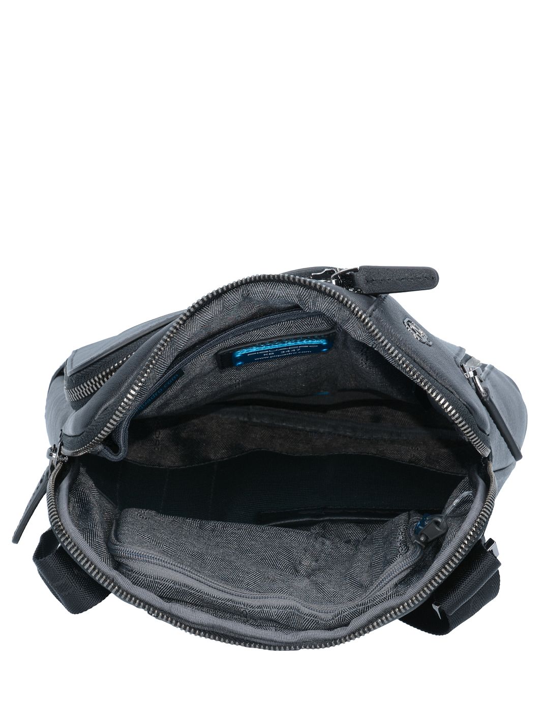 Piquadro Black Square Borsa a tracolla Vera Pelle 23 cm Piquadro Black Square Borsa a tracolla Vera Pelle 23 cm