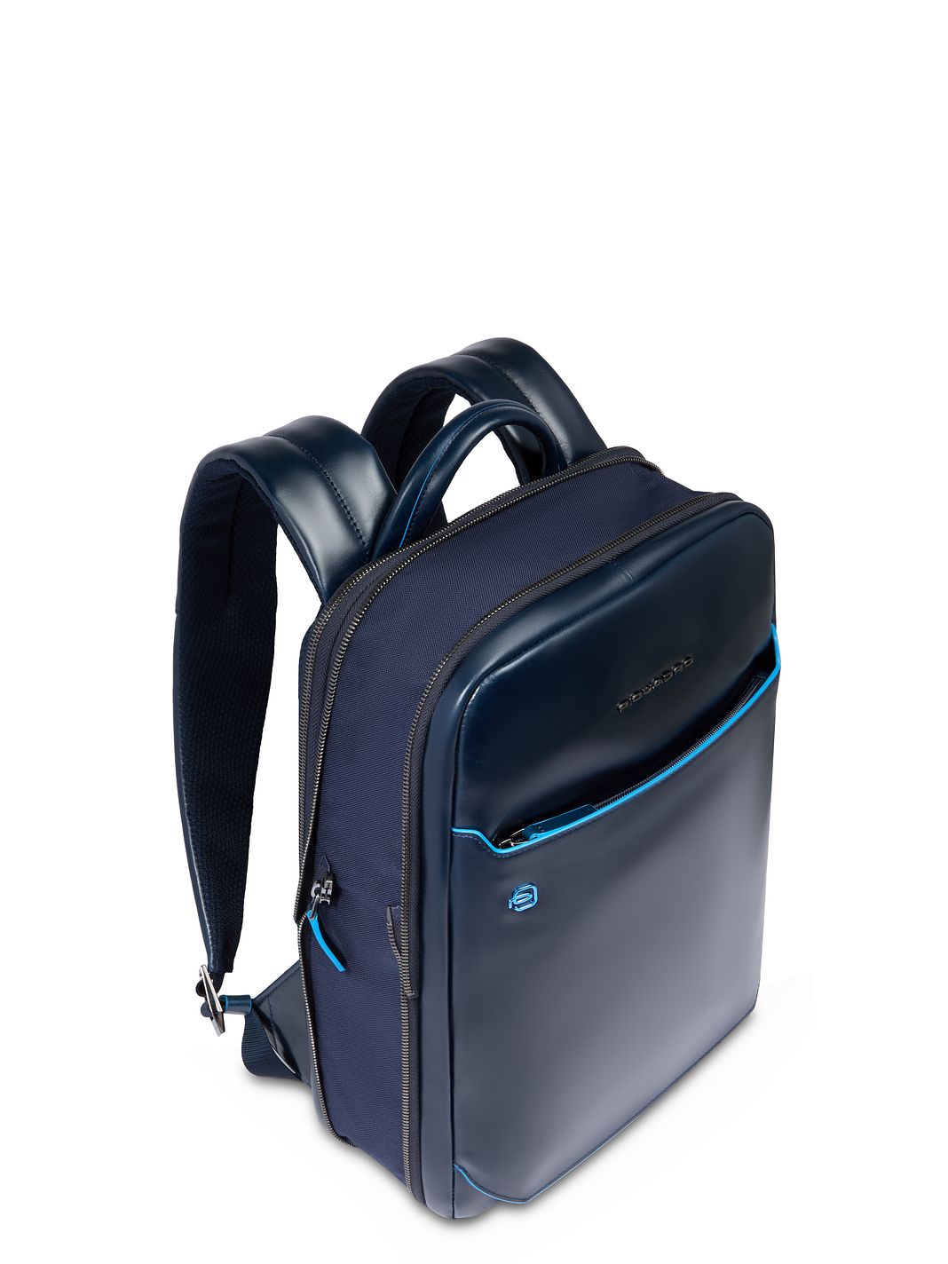 Piquadro Blue Square Zaino da giorno Protezione RFID Vera Pelle 37 cm Vano porta PC Piquadro Blue Square Zaino da giorno Protezione RFID Vera Pelle 37 cm Vano porta PC