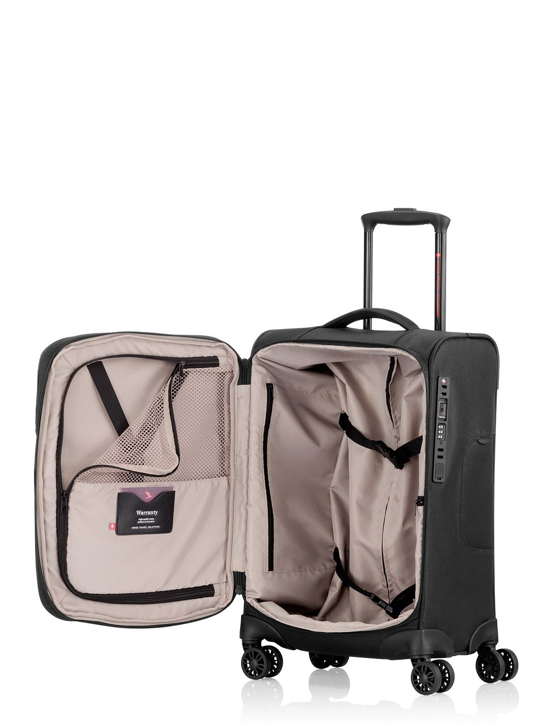 Pack Easy GoUp 4 ruote Trolley cabina S 53 cm espandibile