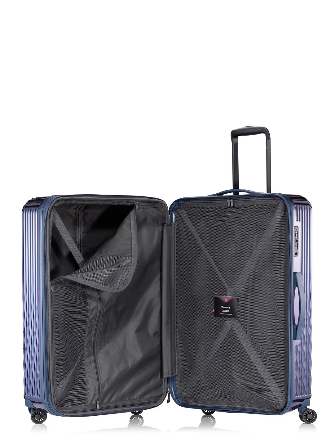 Pack Easy Flow 4 ruote Carrello L 75 cm espandibile Pack Easy Flow 4 ruote Carrello L 75 cm espandibile