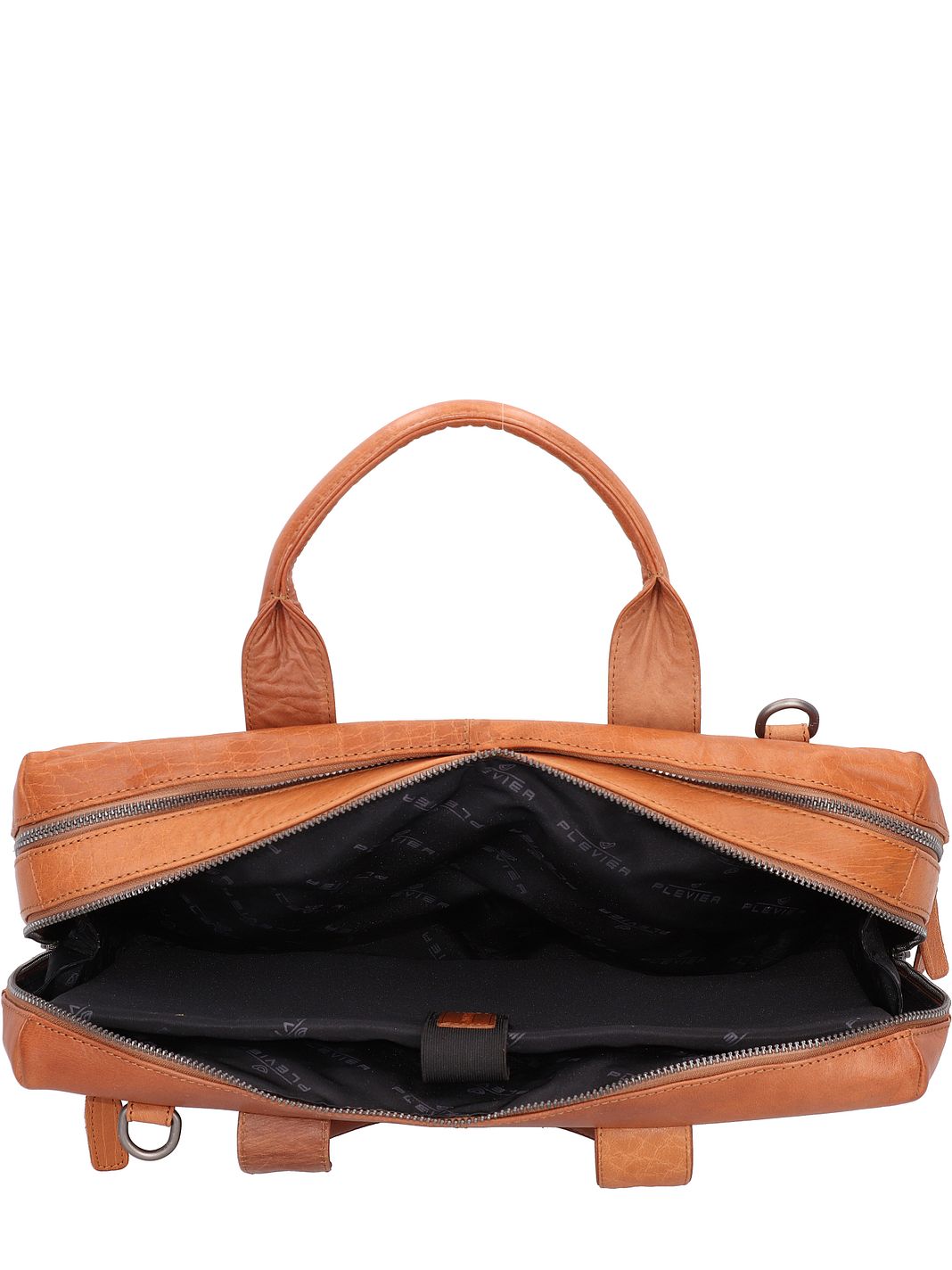 Plevier Rock Flint Valigetta Protezione RFID Vera Pelle 41 cm Vano porta PC Plevier Rock Flint Valigetta Protezione RFID Vera Pelle 41 cm Vano porta PC