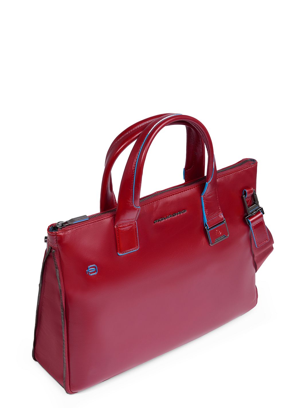 Piquadro Blue Square Borsa shopper Vera Pelle 38 cm Vano porta PC espandibile Piquadro Blue Square Borsa shopper Vera Pelle 38 cm Vano porta PC espandibile