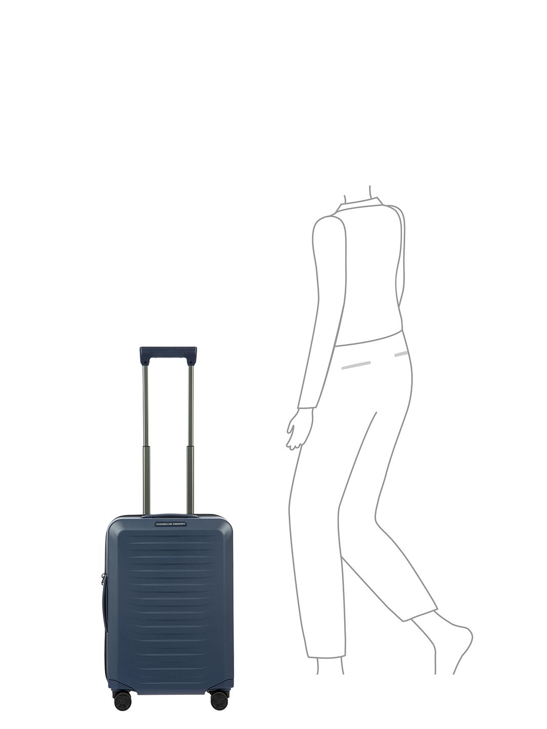 Porsche Design Roadster 4 ruote Trolley cabina S 55 cm Porsche Design Roadster 4 ruote Trolley cabina S 55 cm