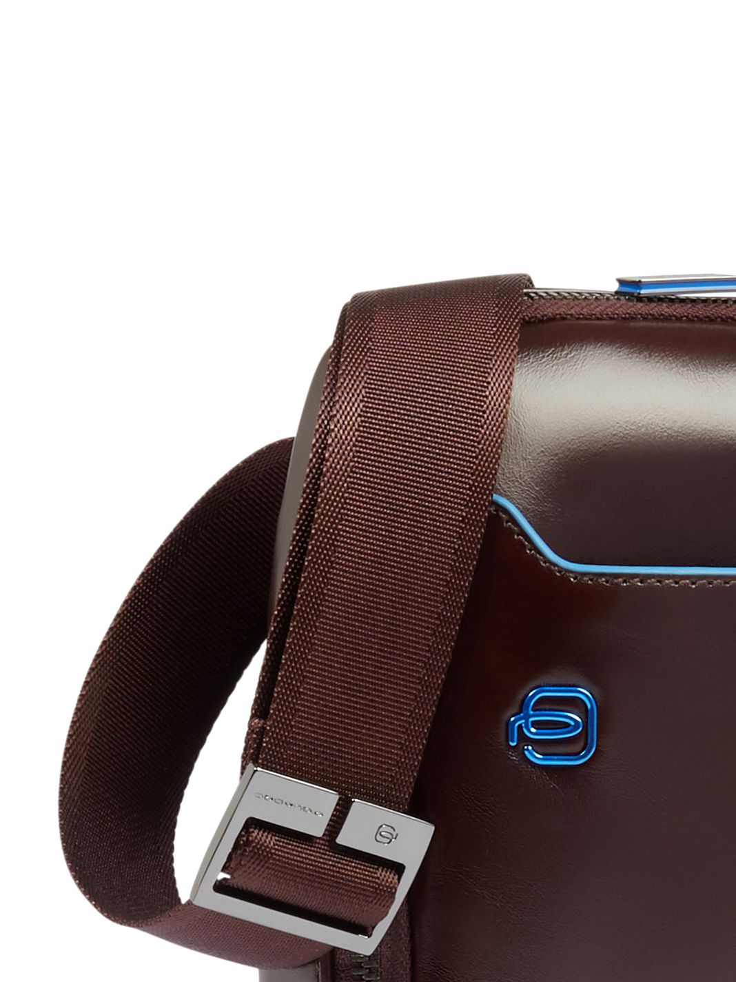 Piquadro Blue Square Borsa a tracolla Vera Pelle 21 cm