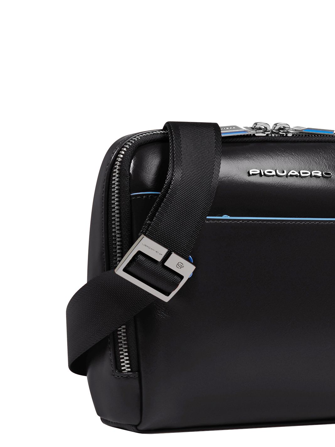 Piquadro Blue Square Borsa a tracolla Vera Pelle 21 cm