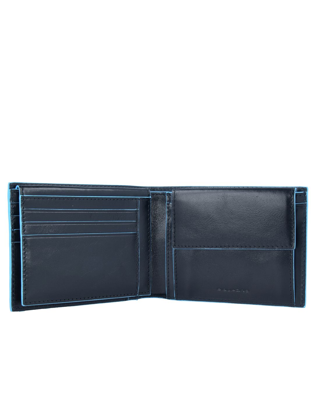 Piquadro Blue Square Portafoglio Vera Pelle 12.5 cm Piquadro Blue Square Portafoglio Vera Pelle 12.5 cm