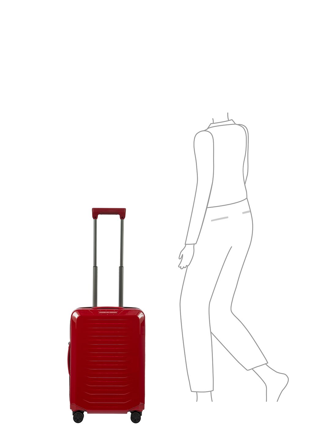 Porsche Design Roadster 4 ruote Trolley cabina S 55 cm Porsche Design Roadster 4 ruote Trolley cabina S 55 cm