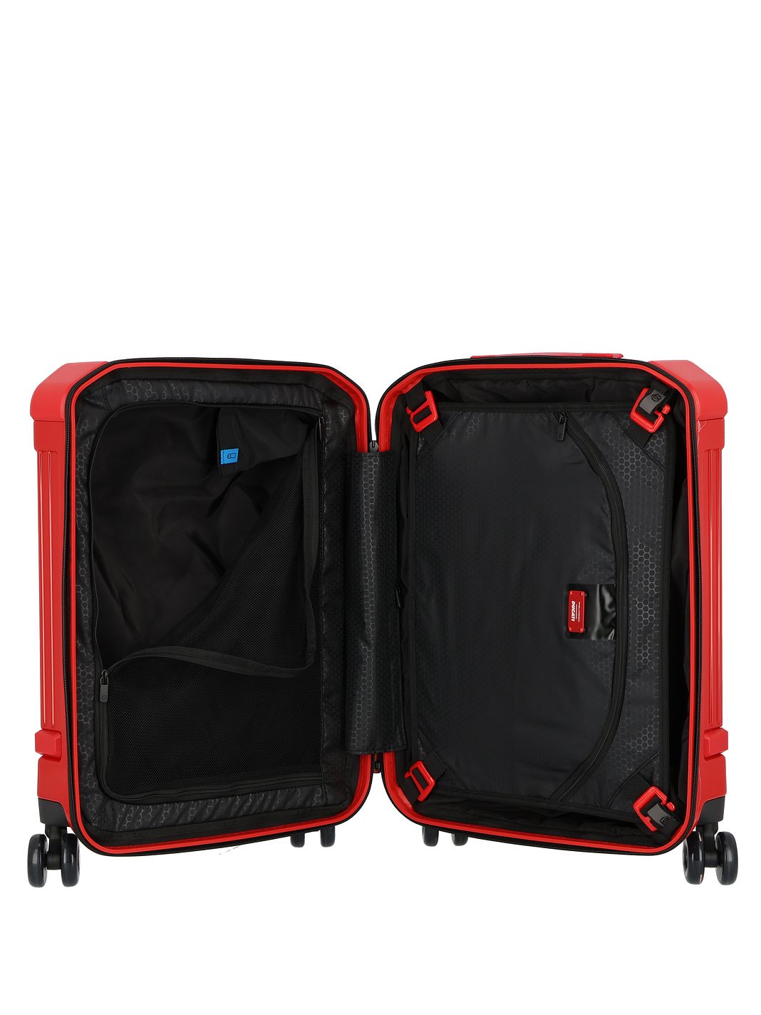 Piquadro Piquadro x Ducati 4 ruote Trolley cabina 55 cm Piquadro Piquadro x Ducati 4 ruote Trolley cabina 55 cm