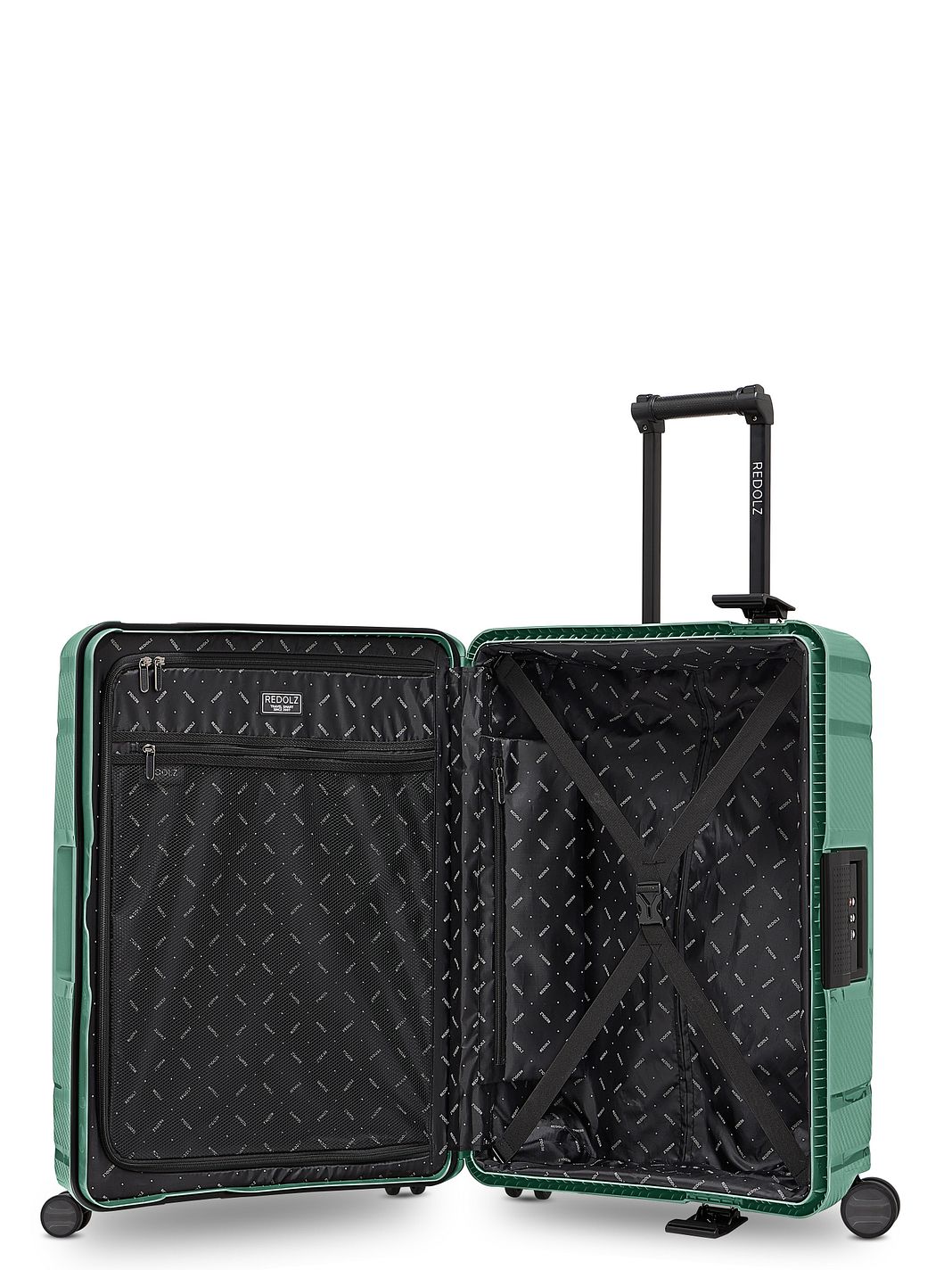 Redolz Essentials 15 Carrello a 4 ruote da 65 cm con chiusura a tre punti Redolz Essentials 15 Carrello a 4 ruote da 65 cm con chiusura a tre punti
