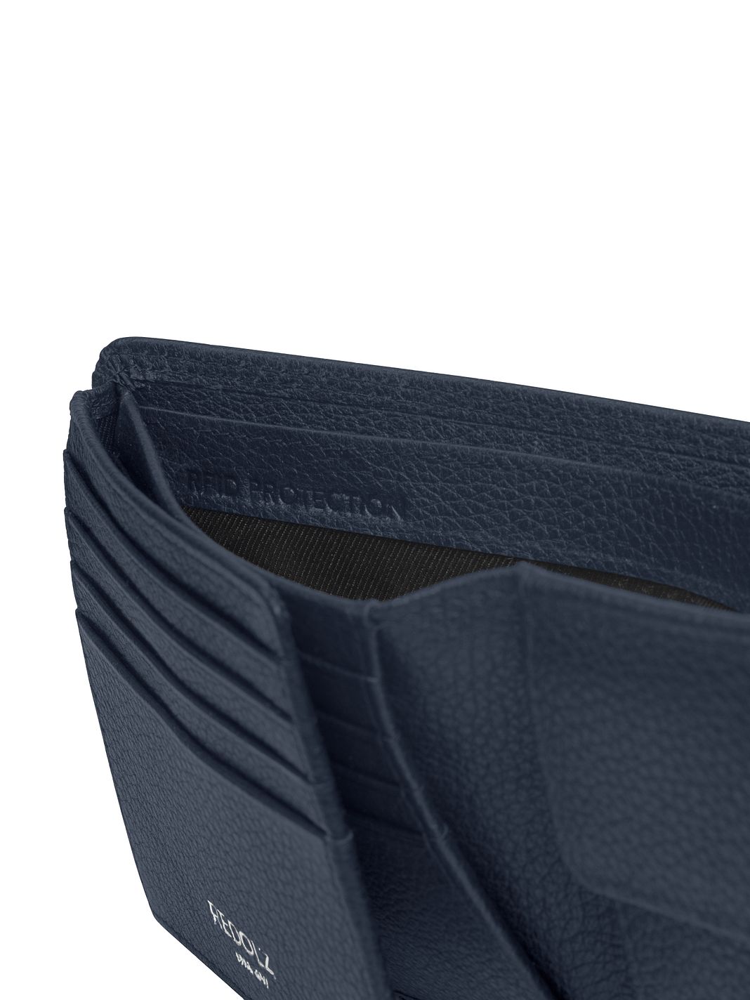 Redolz Portafoglio Leather Essentials QF in pelle con protezione RFID, 12 cm, apribile Redolz Portafoglio Leather Essentials QF in pelle con protezione RFID, 12 cm, apribile