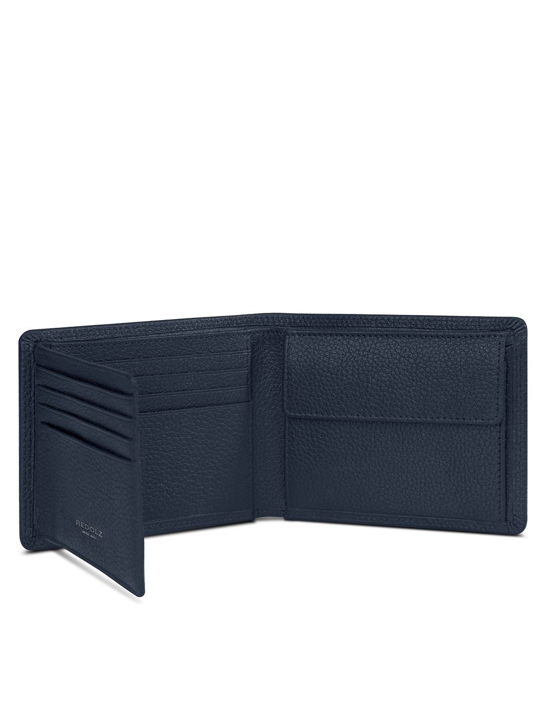 Redolz Portafoglio Leather Essentials QF in pelle con protezione RFID, 12 cm, apribile Redolz Portafoglio Leather Essentials QF in pelle con protezione RFID, 12 cm, apribile