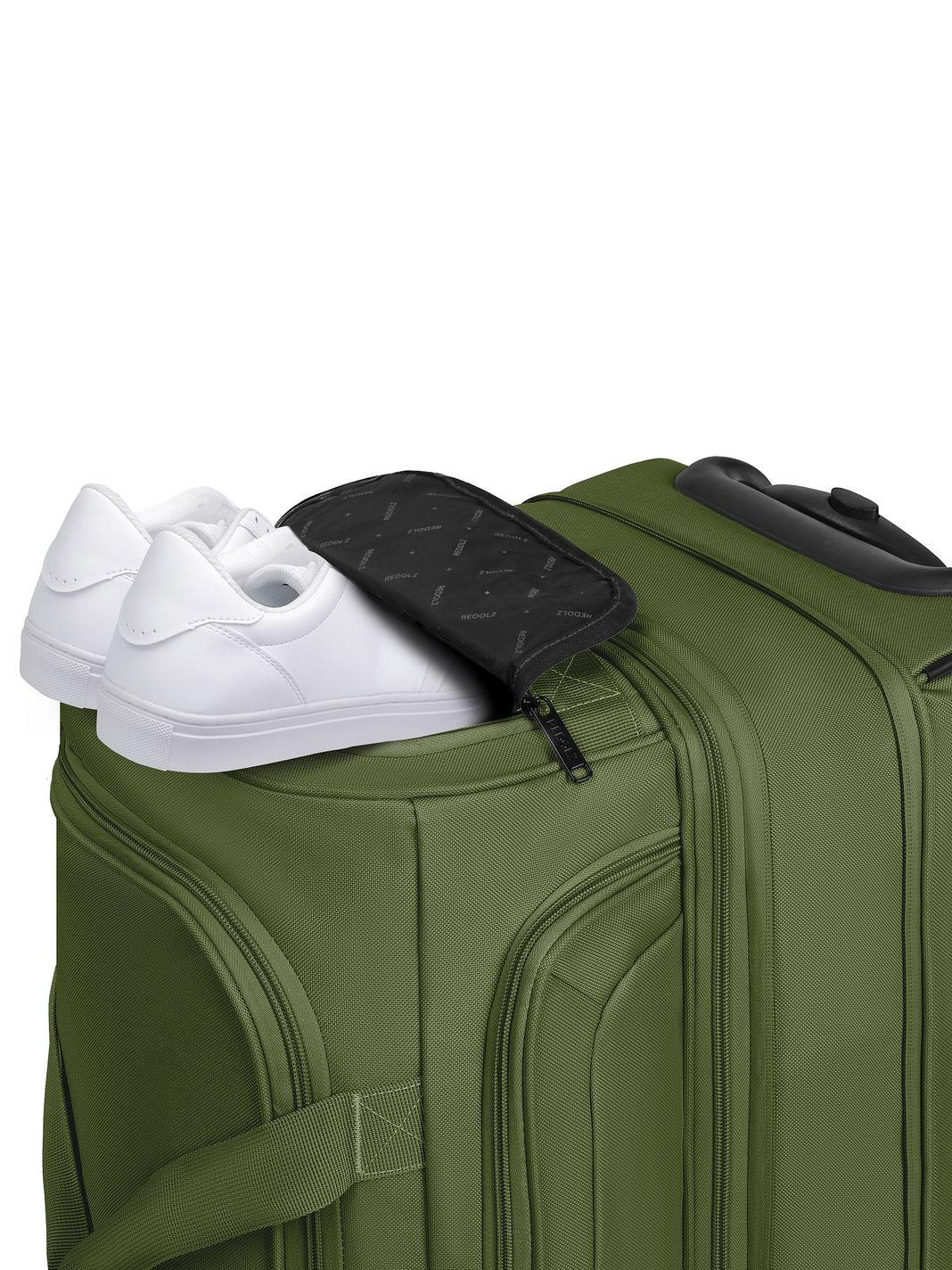 Redolz Duffle Essentials 2-pyöräinen matkakassi 55 cm M, laajennettava osa