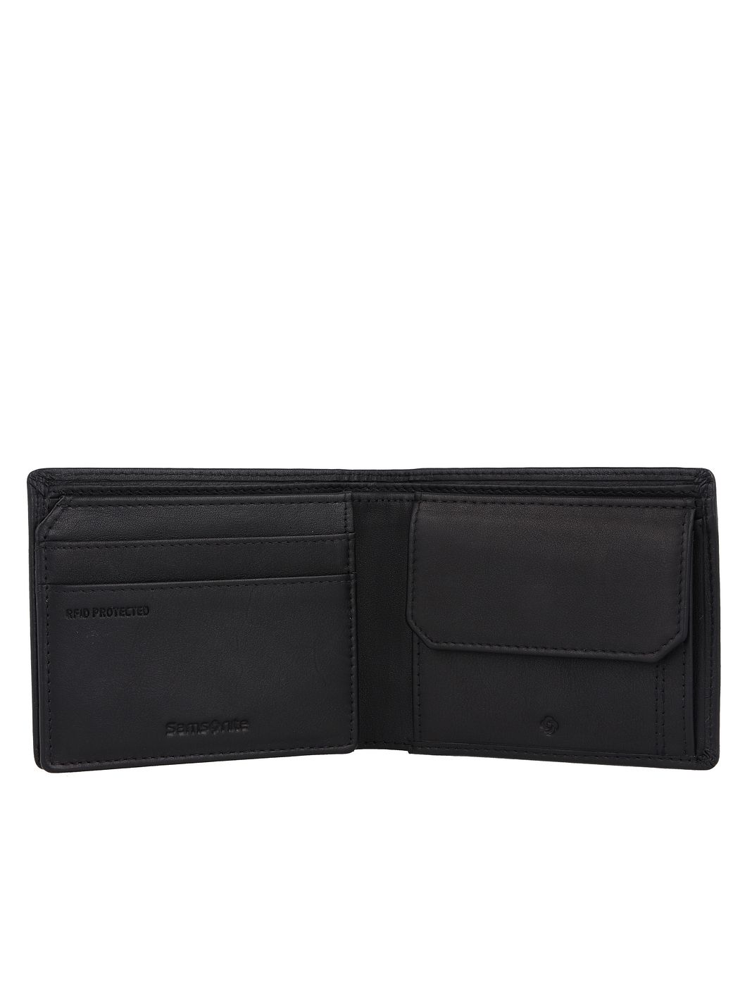 Samsonite Attack 2 Portafoglio Protezione RFID Vera Pelle 10.5 cm Samsonite Attack 2 Portafoglio Protezione RFID Vera Pelle 10.5 cm
