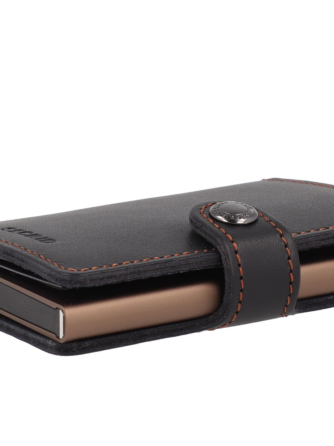 Secrid Miniwallet Custodia per carta di credito Protezione RFID Vera Pelle 6.5 cm