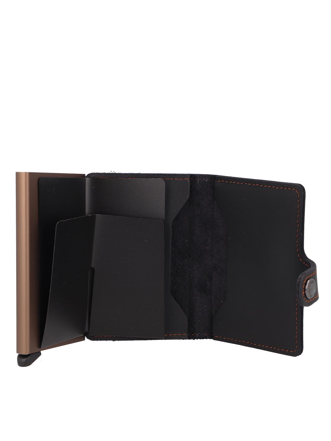 Secrid Miniwallet Custodia per carta di credito Protezione RFID Vera Pelle 6.5 cm