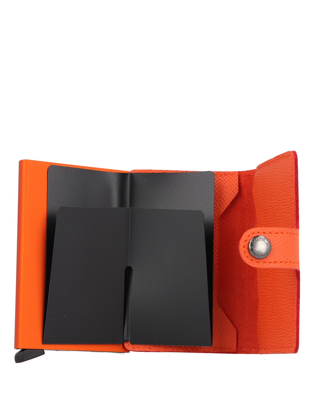 Secrid Miniwallet Custodia per carta di credito Protezione RFID Vera Pelle 6.5 cm