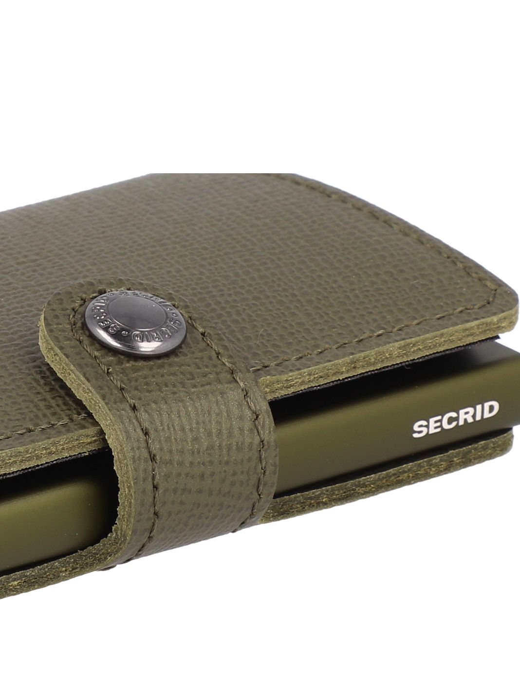 Secrid Miniwallet Custodia per carta di credito Protezione RFID Vera Pelle 6.5 cm