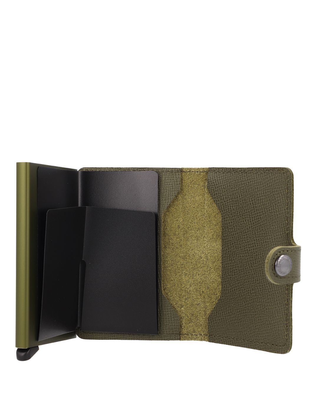 Secrid Miniwallet Custodia per carta di credito Protezione RFID Vera Pelle 6.5 cm