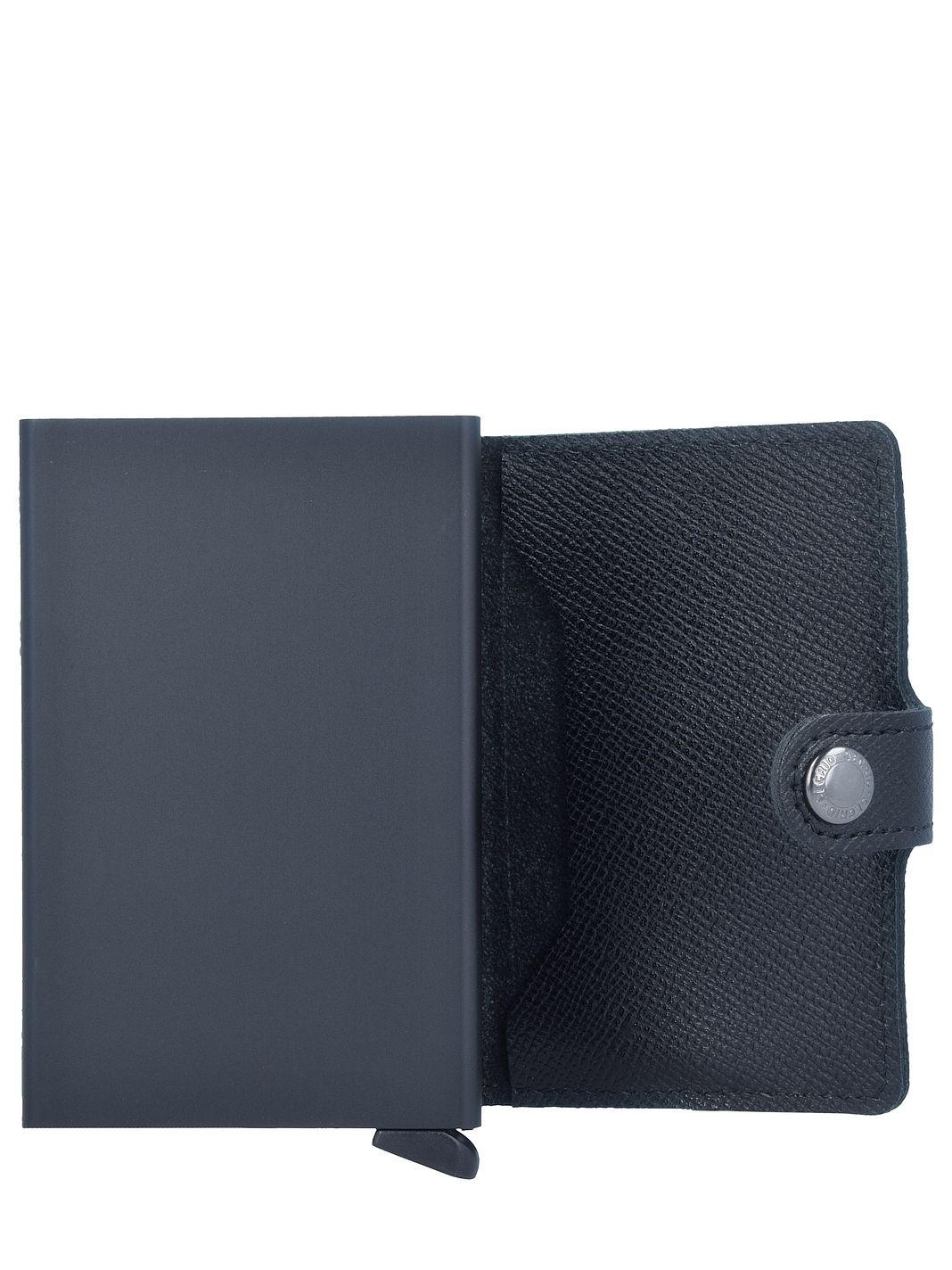 Secrid Miniwallet Custodia per carta di credito Protezione RFID Vera Pelle 6.5 cm