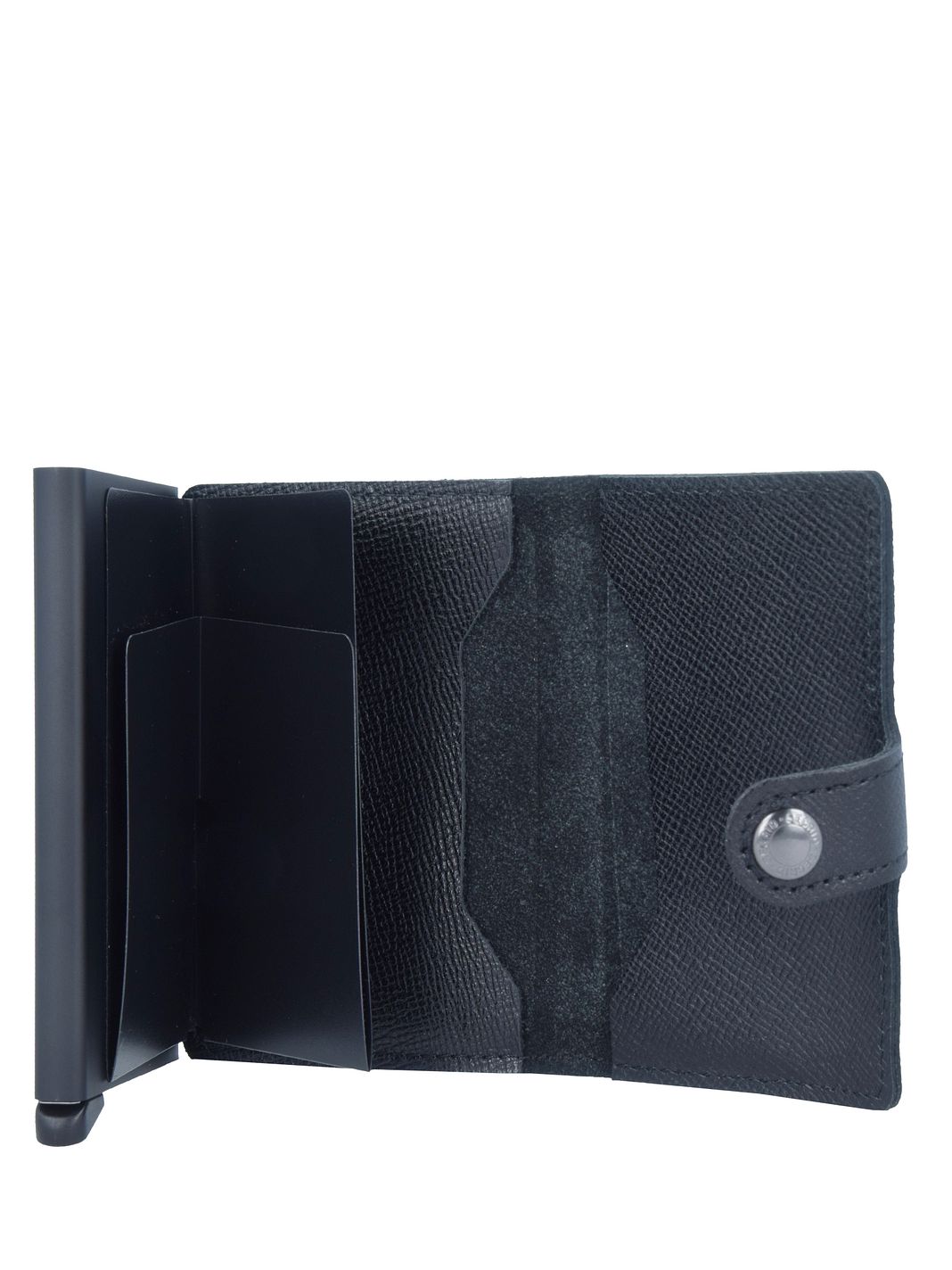 Secrid Miniwallet Custodia per carta di credito Protezione RFID Vera Pelle 6.5 cm