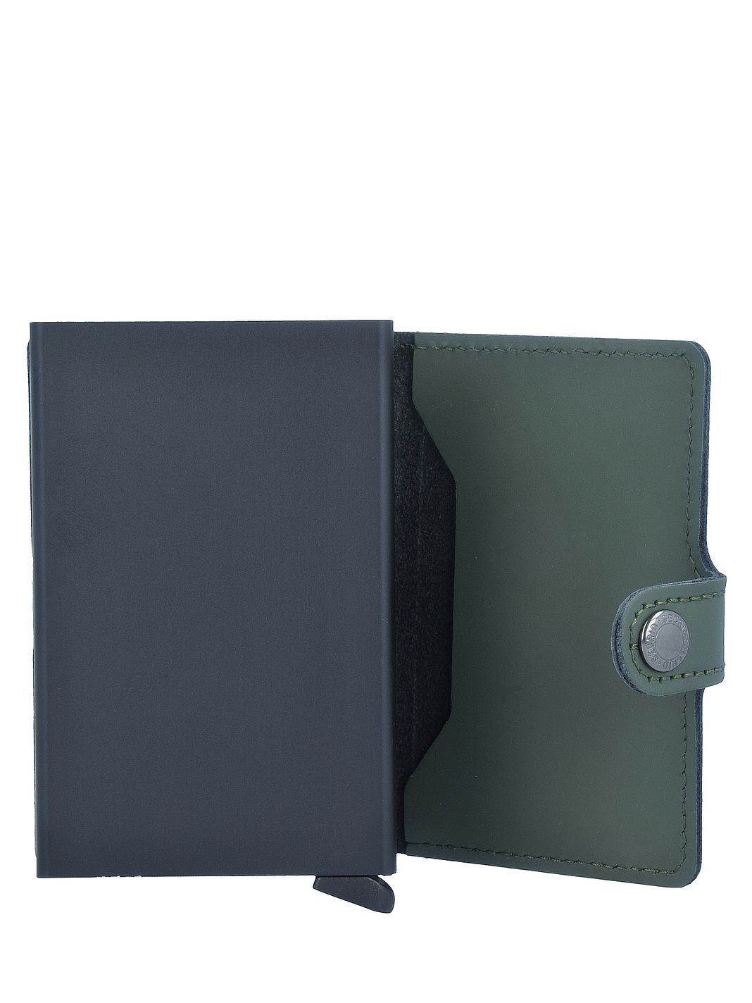 Secrid Miniwallet Custodia per carta di credito Protezione RFID Vera Pelle 6.5 cm Secrid Miniwallet Custodia per carta di credito Protezione RFID Vera Pelle 6.5 cm