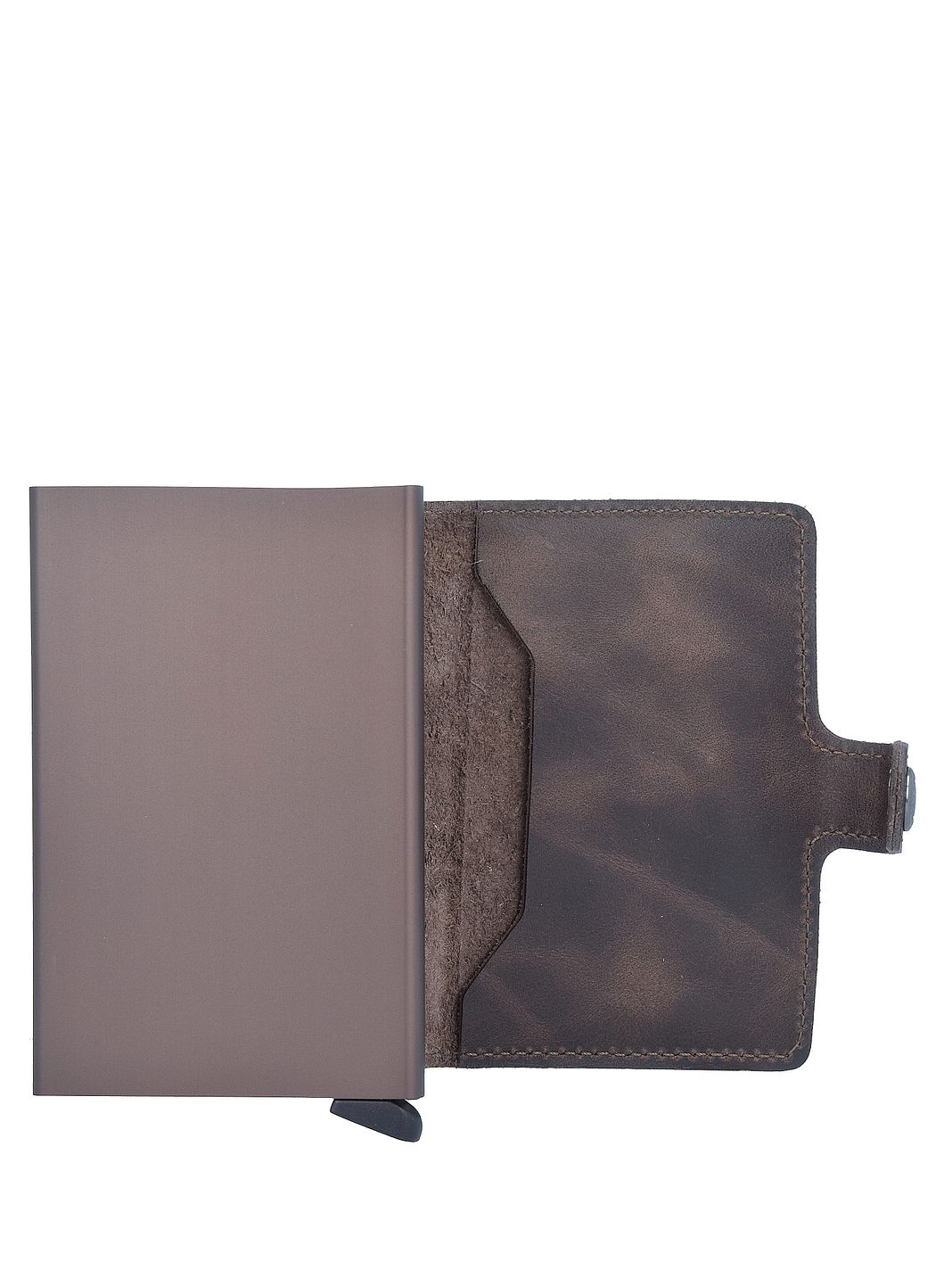 Secrid Miniwallet Custodia per carta di credito Protezione RFID Vera Pelle 6.5 cm Secrid Miniwallet Custodia per carta di credito Protezione RFID Vera Pelle 6.5 cm