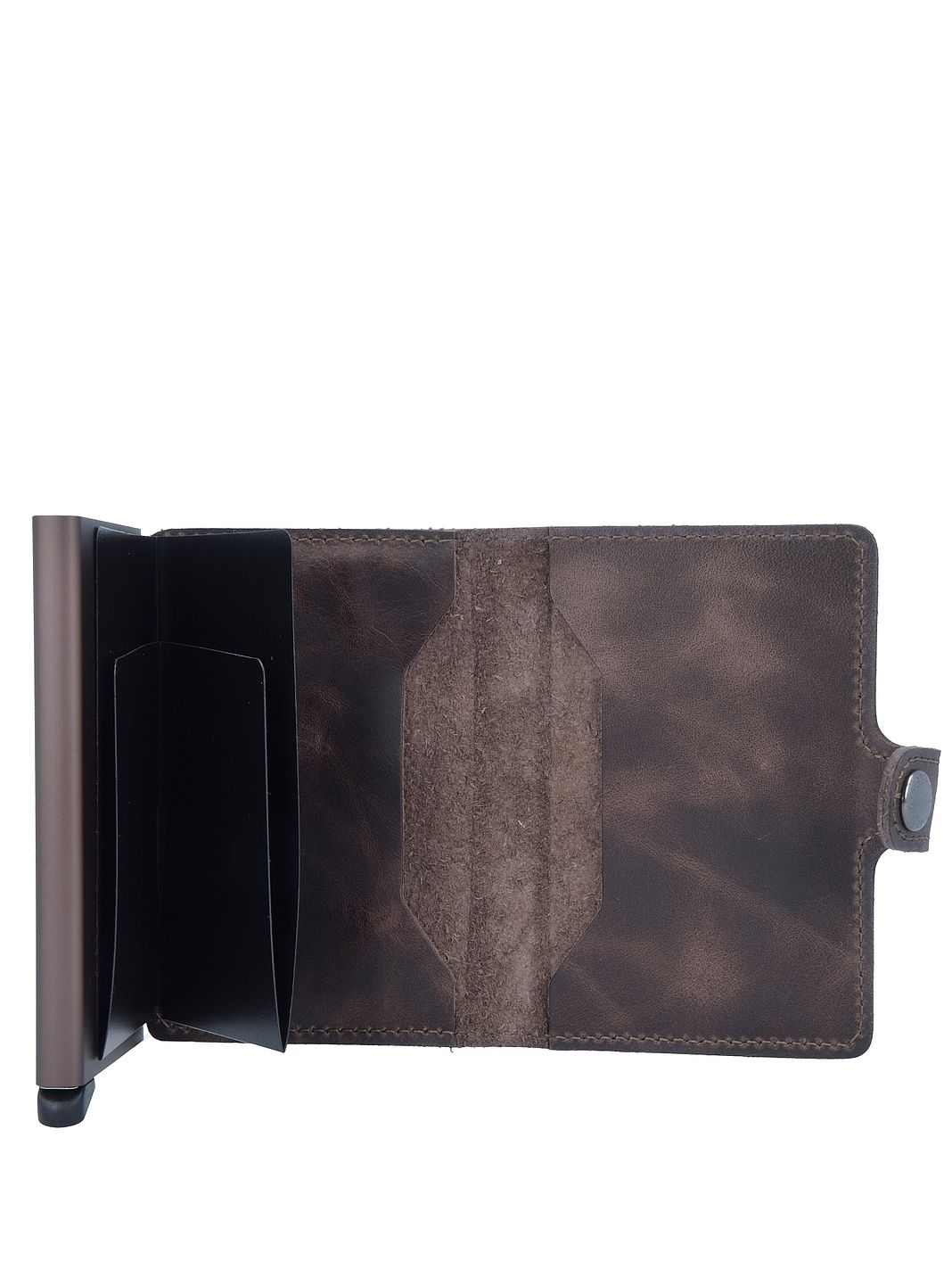 Secrid Miniwallet Custodia per carta di credito Protezione RFID Vera Pelle 6.5 cm Secrid Miniwallet Custodia per carta di credito Protezione RFID Vera Pelle 6.5 cm