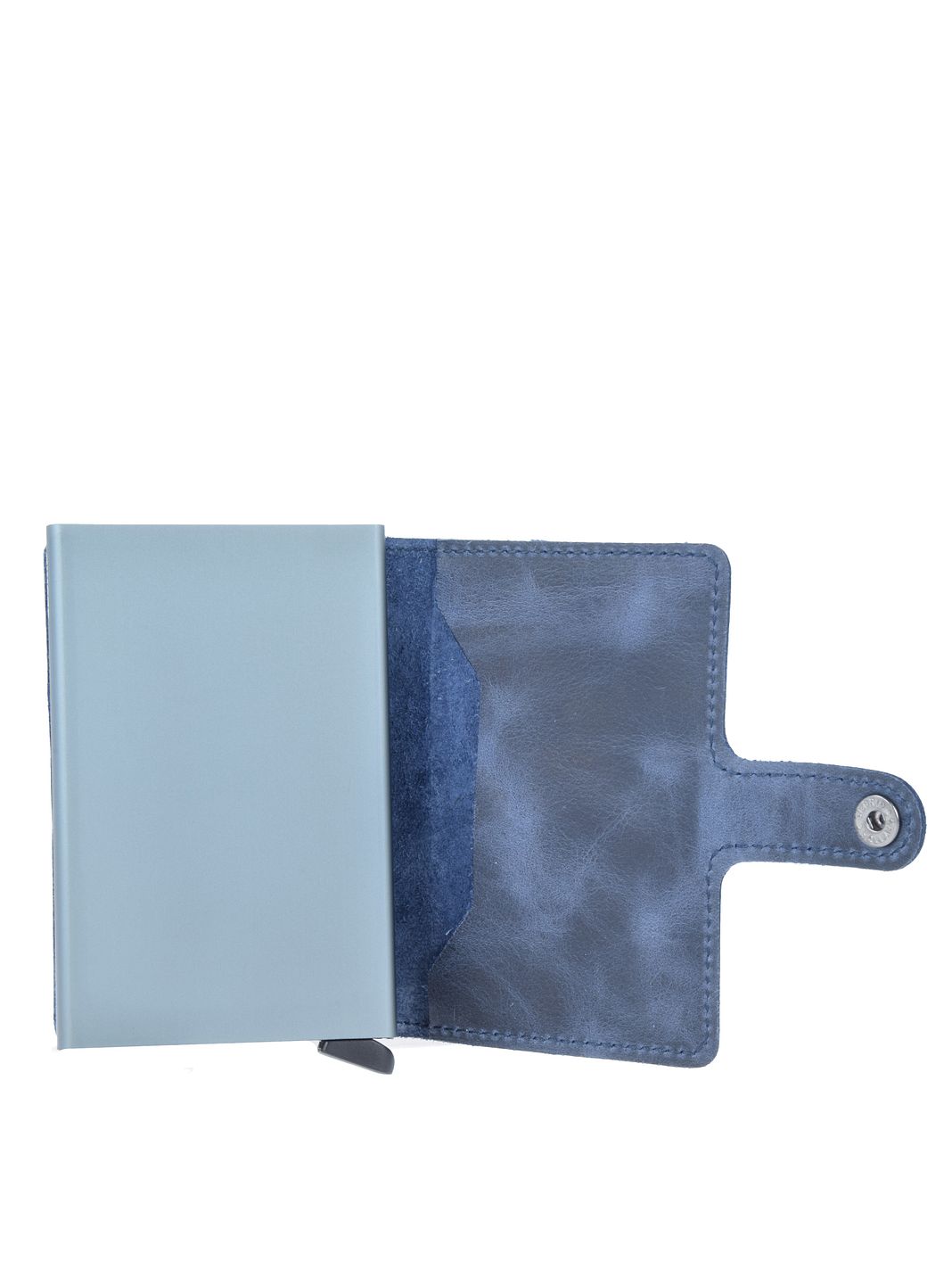 Secrid Miniwallet Custodia per carta di credito Protezione RFID Vera Pelle 6.5 cm