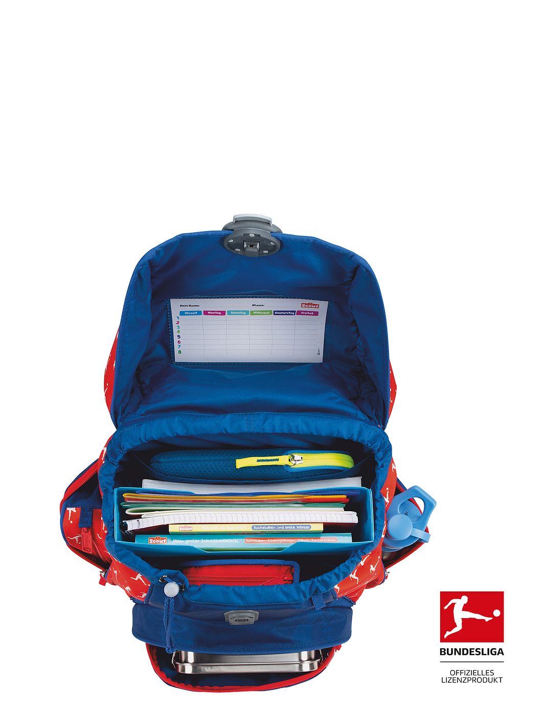 Scout Alpha Bundesliga Juego de mochilas escolares 6 piezas Scout Alpha Bundesliga Juego de mochilas escolares 6 piezas