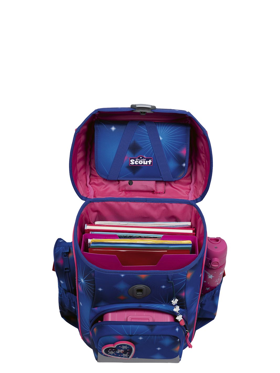 Scout Neo LED Juego de mochilas escolares 8 piezas Scout Neo LED Juego de mochilas escolares 8 piezas