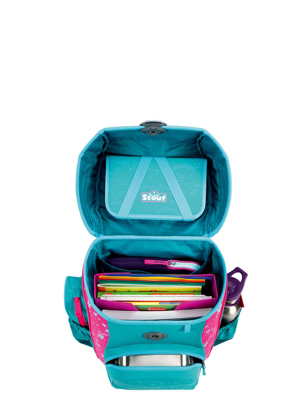 Scout Neo Exklusiv Superflash Extreme Juego de mochilas escolares 4 piezas