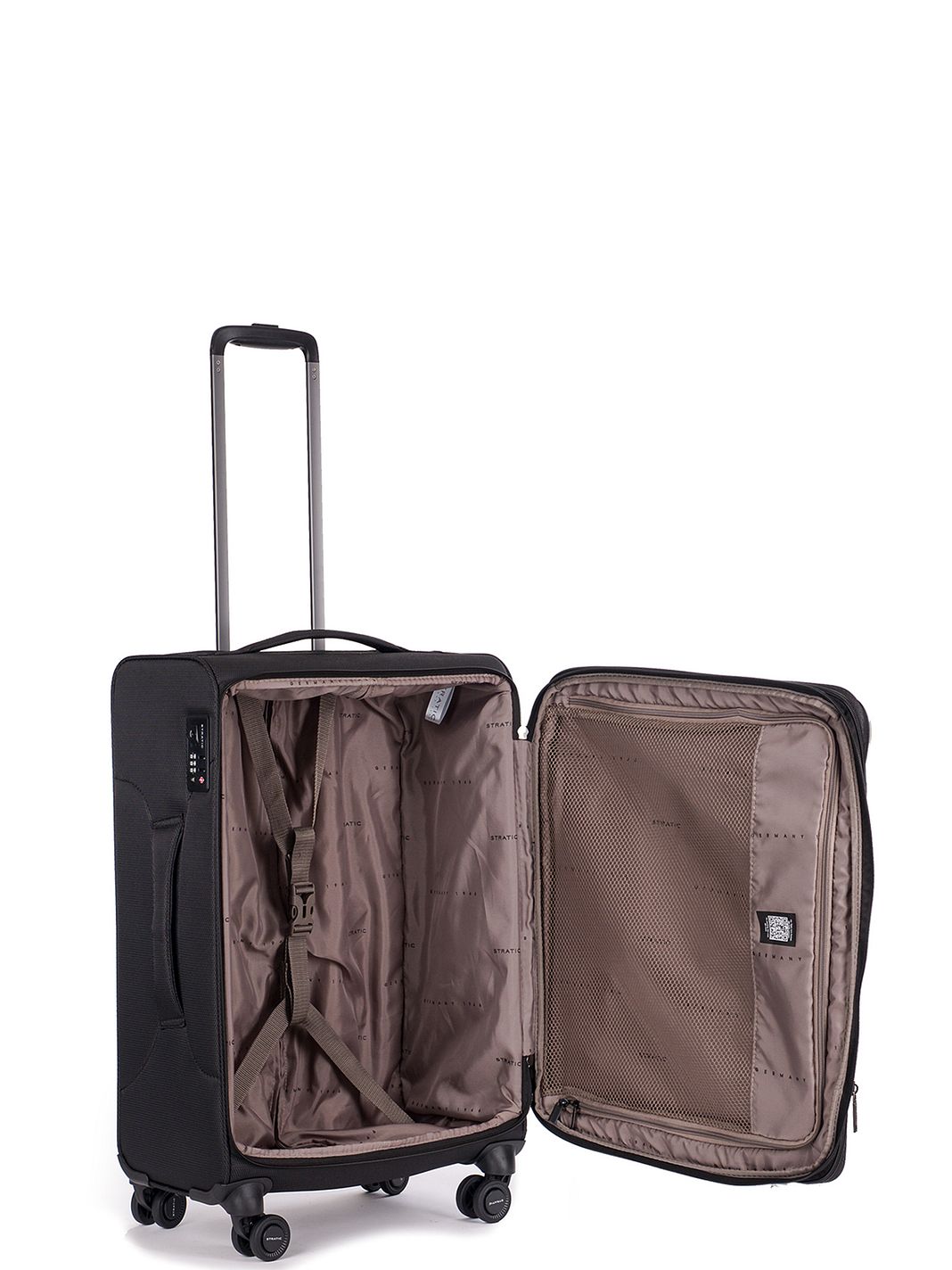 Stratic Stratic Light + 4 ruote Carrello 68 cm espandibile