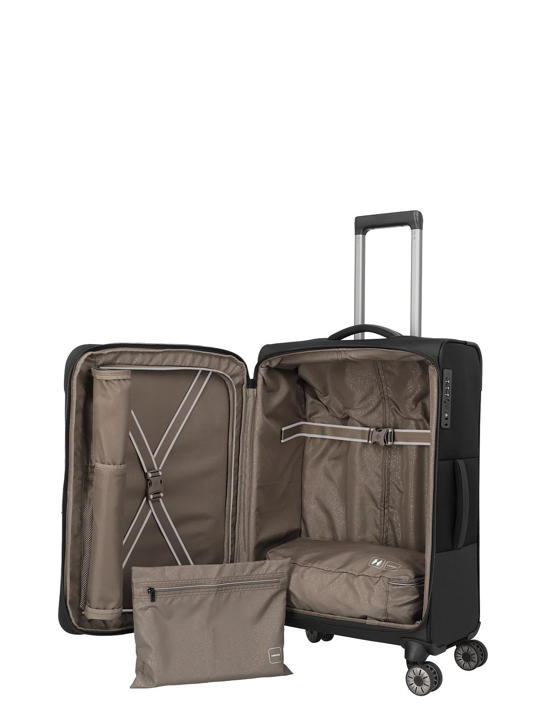 Travelite Crosslite 5.0 4 ruote Carrello M 66 cm espandibile Travelite Crosslite 5.0 4 ruote Carrello M 66 cm espandibile