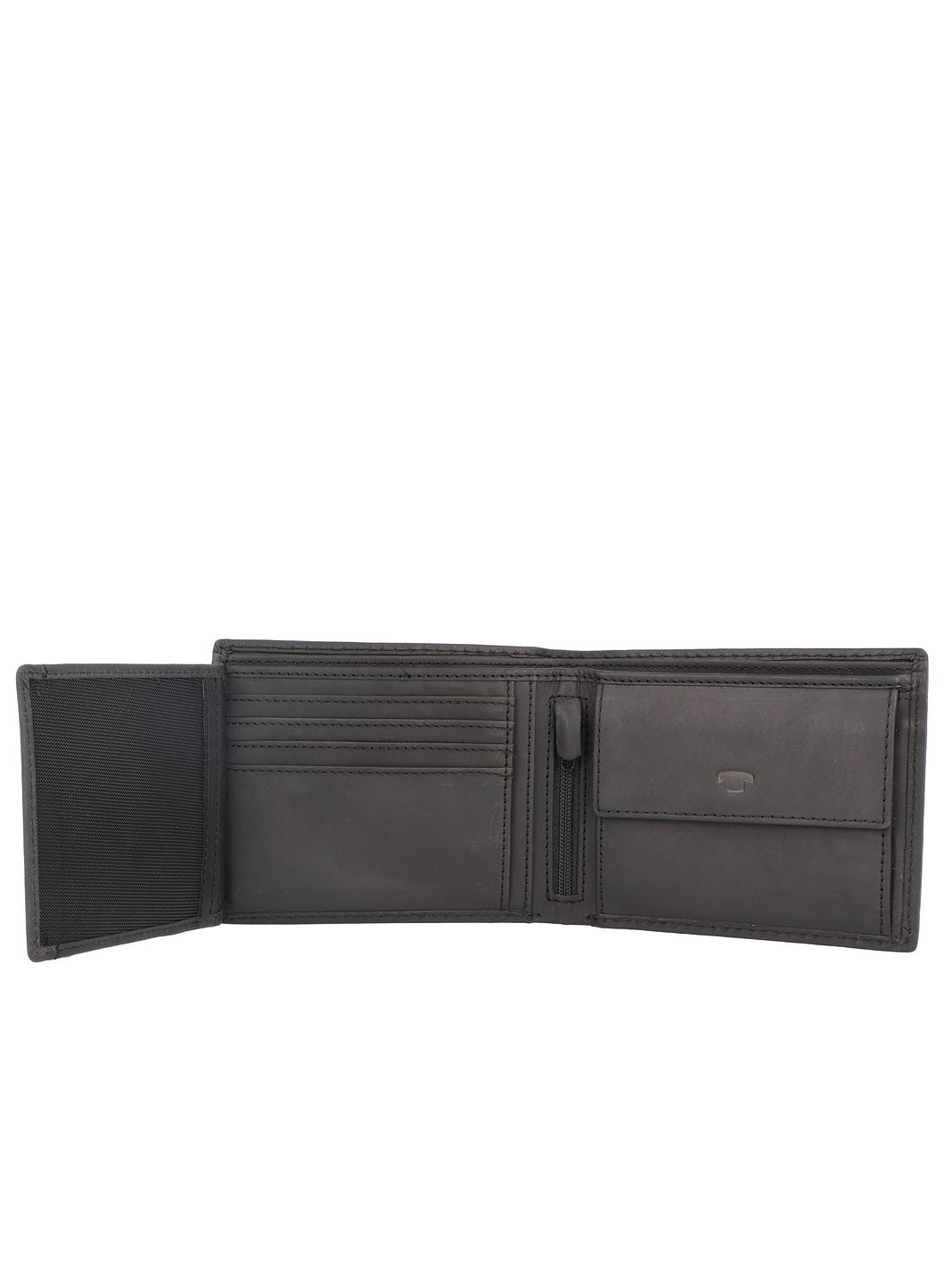 Tom Tailor Ron Portafoglio Protezione RFID Vera Pelle 12 cm Tom Tailor Ron Portafoglio Protezione RFID Vera Pelle 12 cm