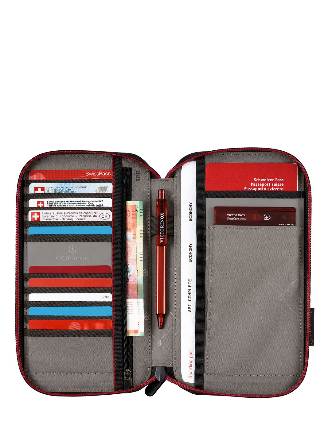 Victorinox Travel Essentials Passfodral RFID-skydd 25 cm Victorinox Travel Essentials Passfodral RFID-skydd 25 cm