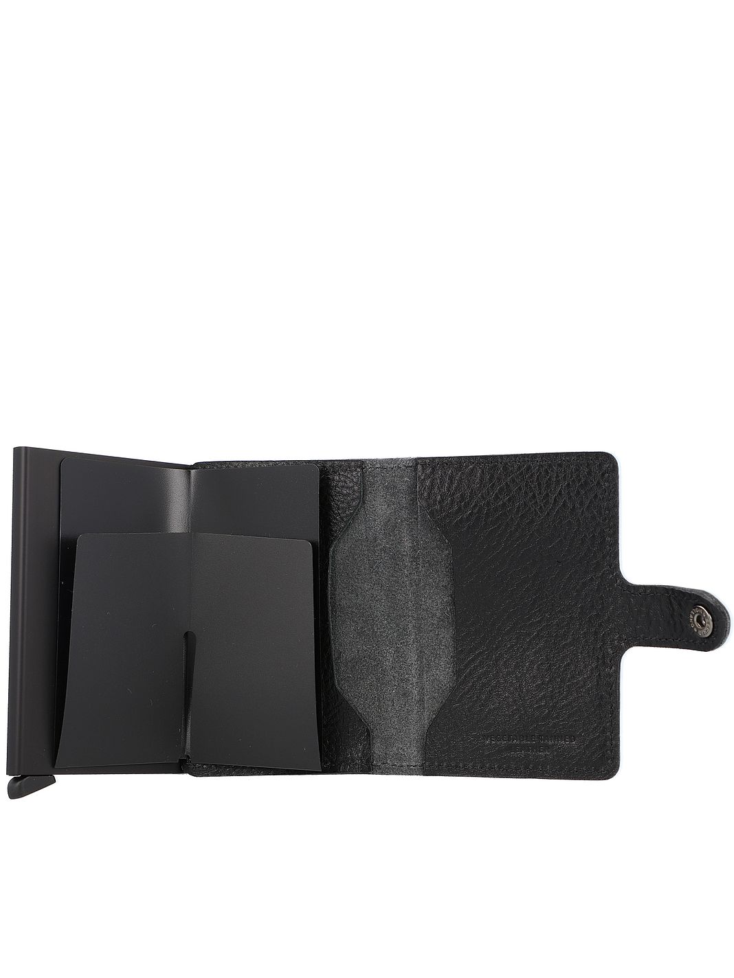 Secrid Miniwallet Custodia per carta di credito Protezione RFID Vera Pelle 6.5 cm