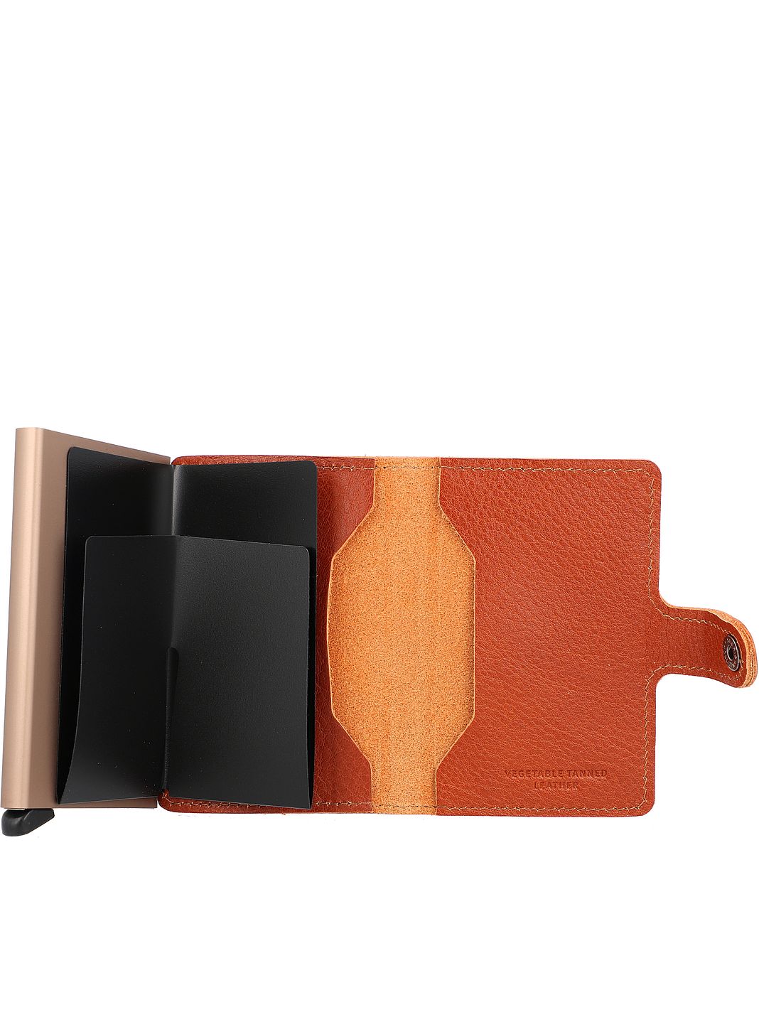 Secrid Miniwallet Custodia per carta di credito Protezione RFID Vera Pelle 6.5 cm