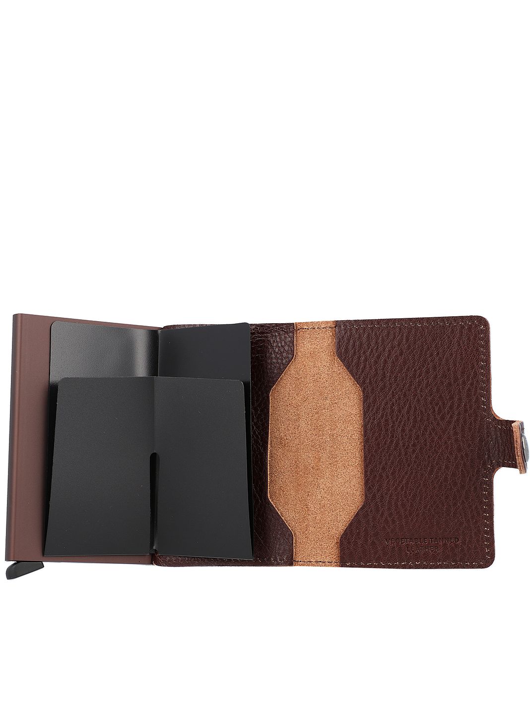 Secrid Miniwallet Custodia per carta di credito Protezione RFID Vera Pelle 6.5 cm