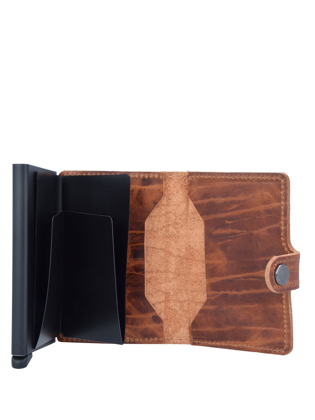 Secrid Miniwallet Custodia per carta di credito Protezione RFID Vera Pelle 6.5 cm Secrid Miniwallet Custodia per carta di credito Protezione RFID Vera Pelle 6.5 cm