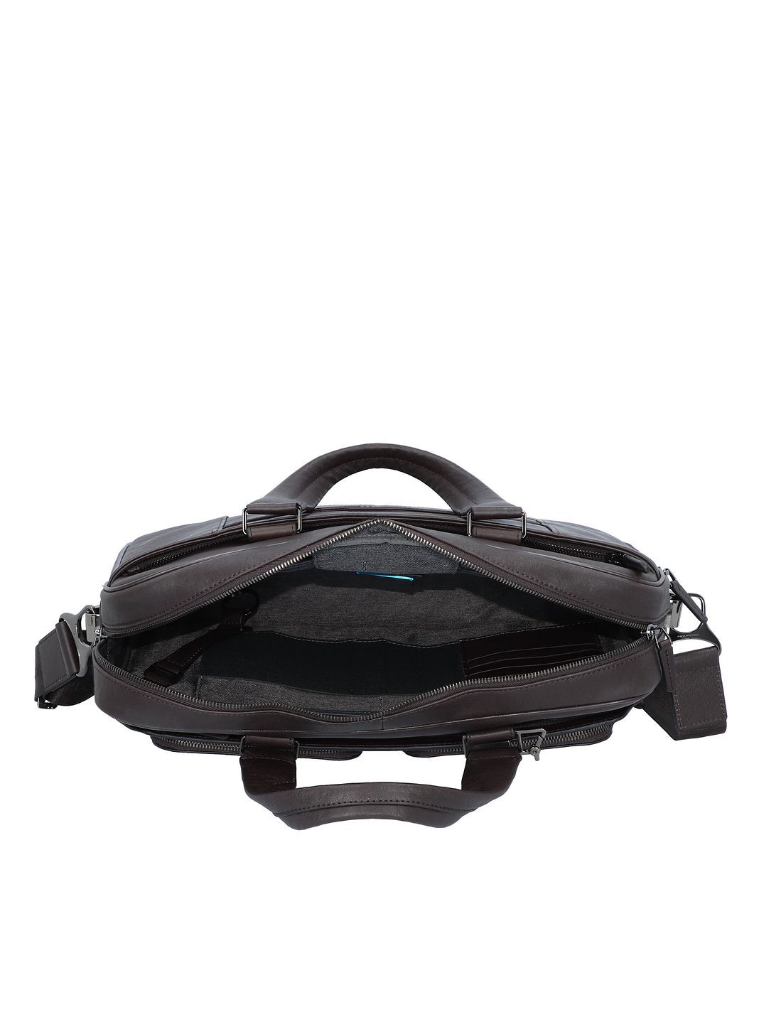 Piquadro Black Square Valigetta Vera Pelle 39.5 cm Vano porta PC Piquadro Black Square Valigetta Vera Pelle 39.5 cm Vano porta PC