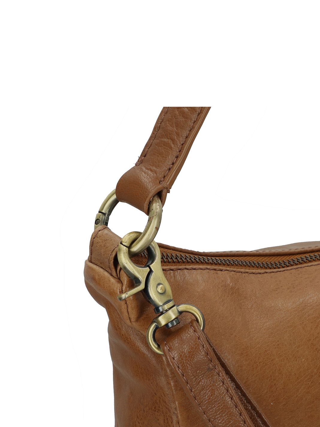 Burkely Natural Norah Borsa a spalla Vera Pelle 32 cm Burkely Natural Norah Borsa a spalla Vera Pelle 32 cm