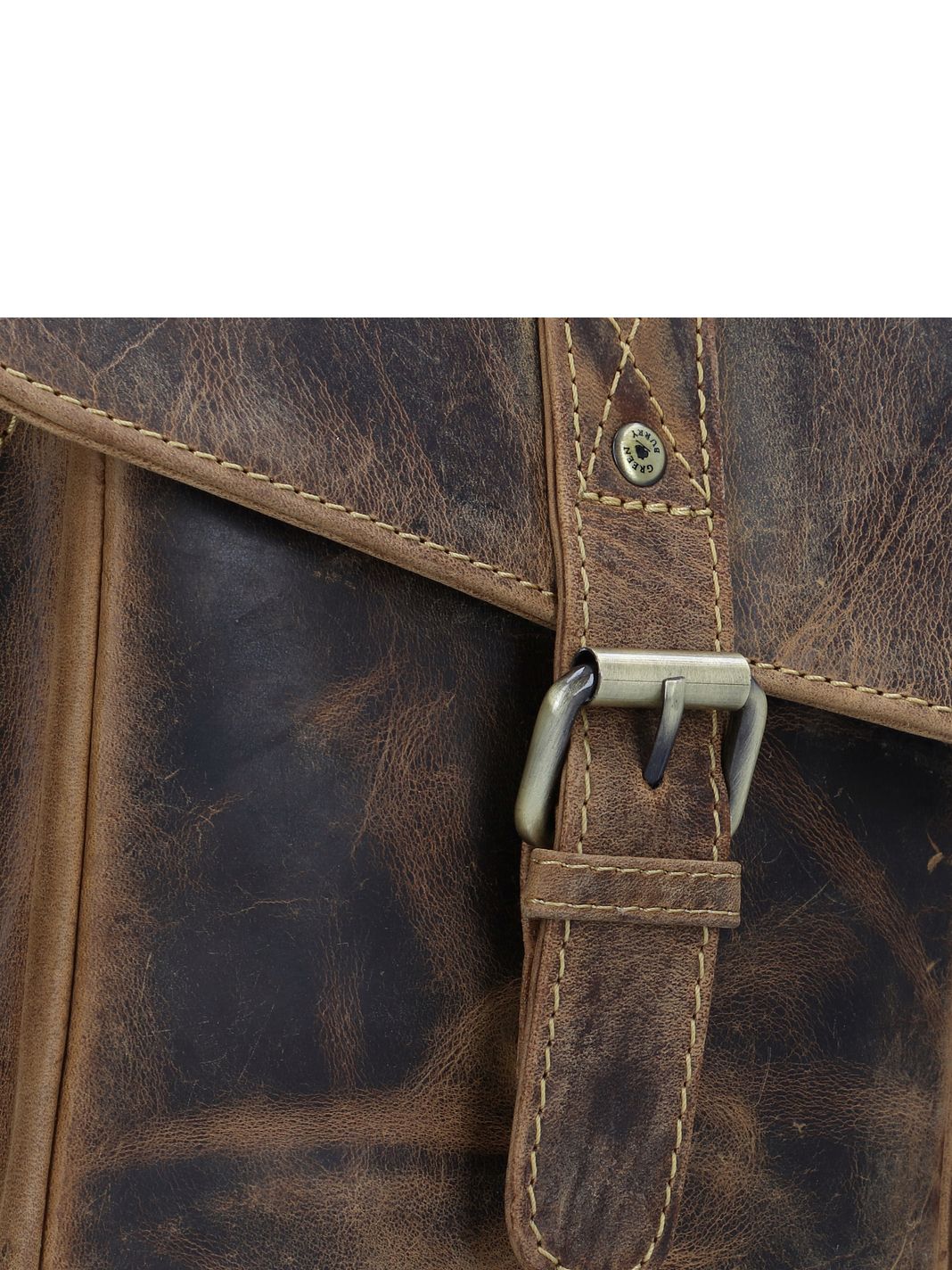Greenburry Vintage Messaggero Vera Pelle 40 cm Vano porta PC Greenburry Vintage Messaggero Vera Pelle 40 cm Vano porta PC