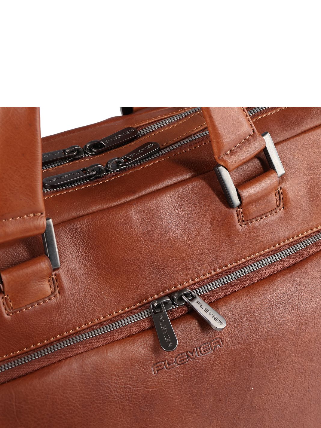 Plevier Vintage Larry Valigetta Vera Pelle 40 cm Vano porta PC Plevier Vintage Larry Valigetta Vera Pelle 40 cm Vano porta PC