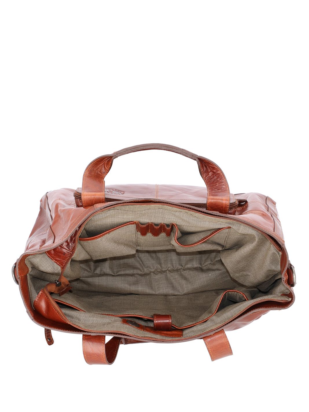Pride and Soul Borsa da viaggio Weekender Vera Pelle 46 cm