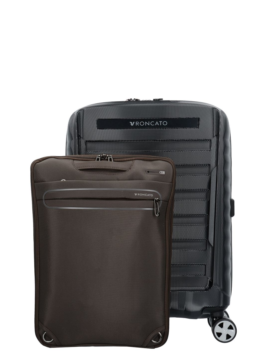 Roncato Double Premium 4 ruedas Maleta de cabina 55 cm Compartimento para el portátil