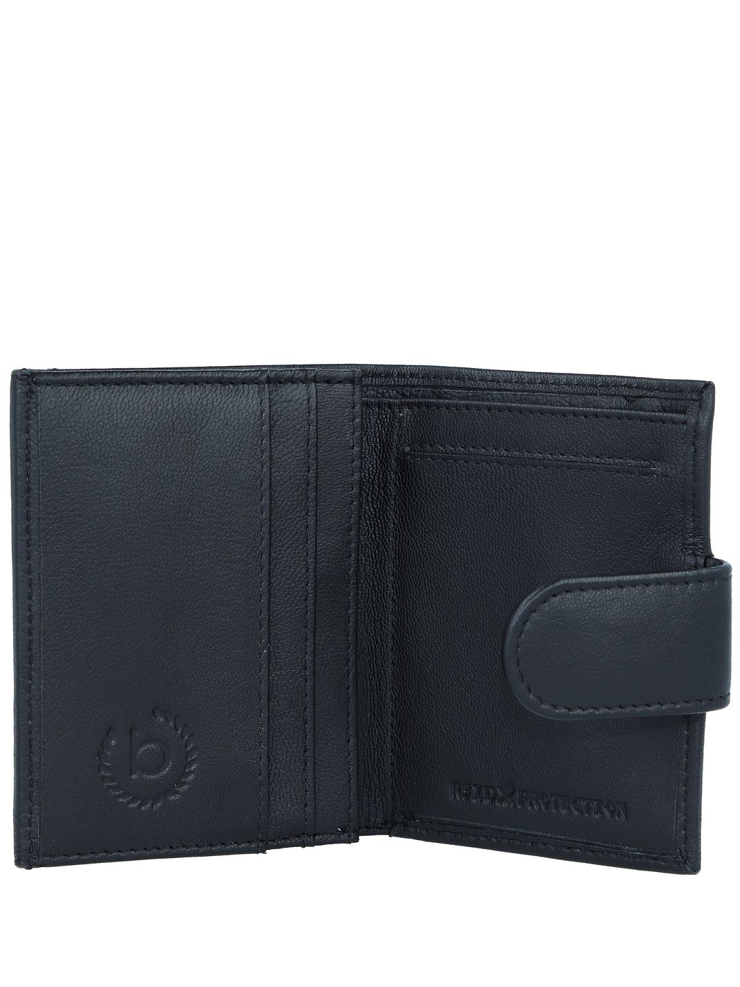 bugatti Secure Portafoglio Protezione RFID Vera Pelle 9.5 cm bugatti Secure Portafoglio Protezione RFID Vera Pelle 9.5 cm